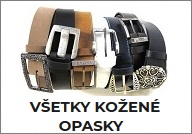 Všetky kožené opasky z ponuky.
